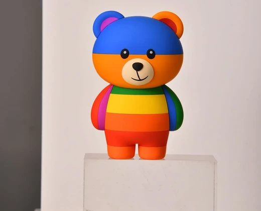 TimyBear 盲盒中的 PVC 硬质角色