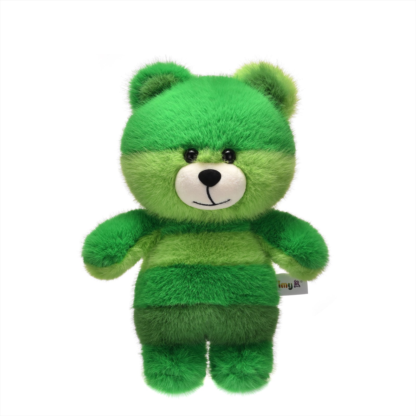 TimyBear 沃尔特 Walter 绿色毛绒正面实物图