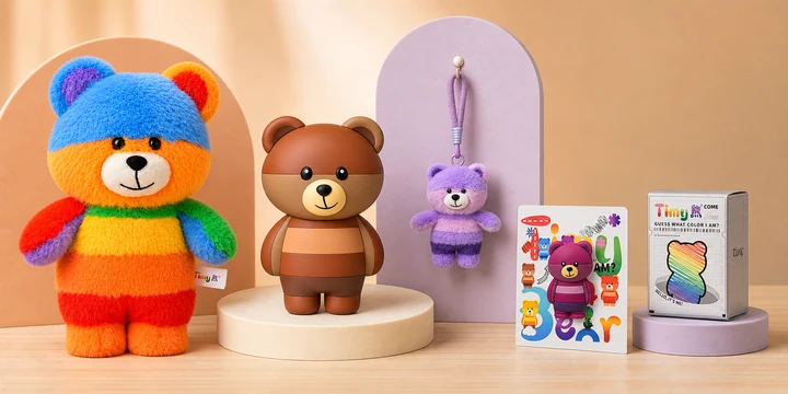 TimyBear 礼赠搭配概念示意