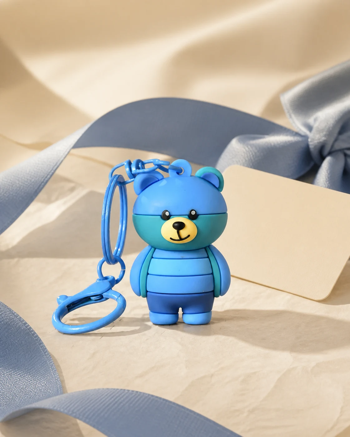 蓝色硬质挂件|TimyBear 商品图片