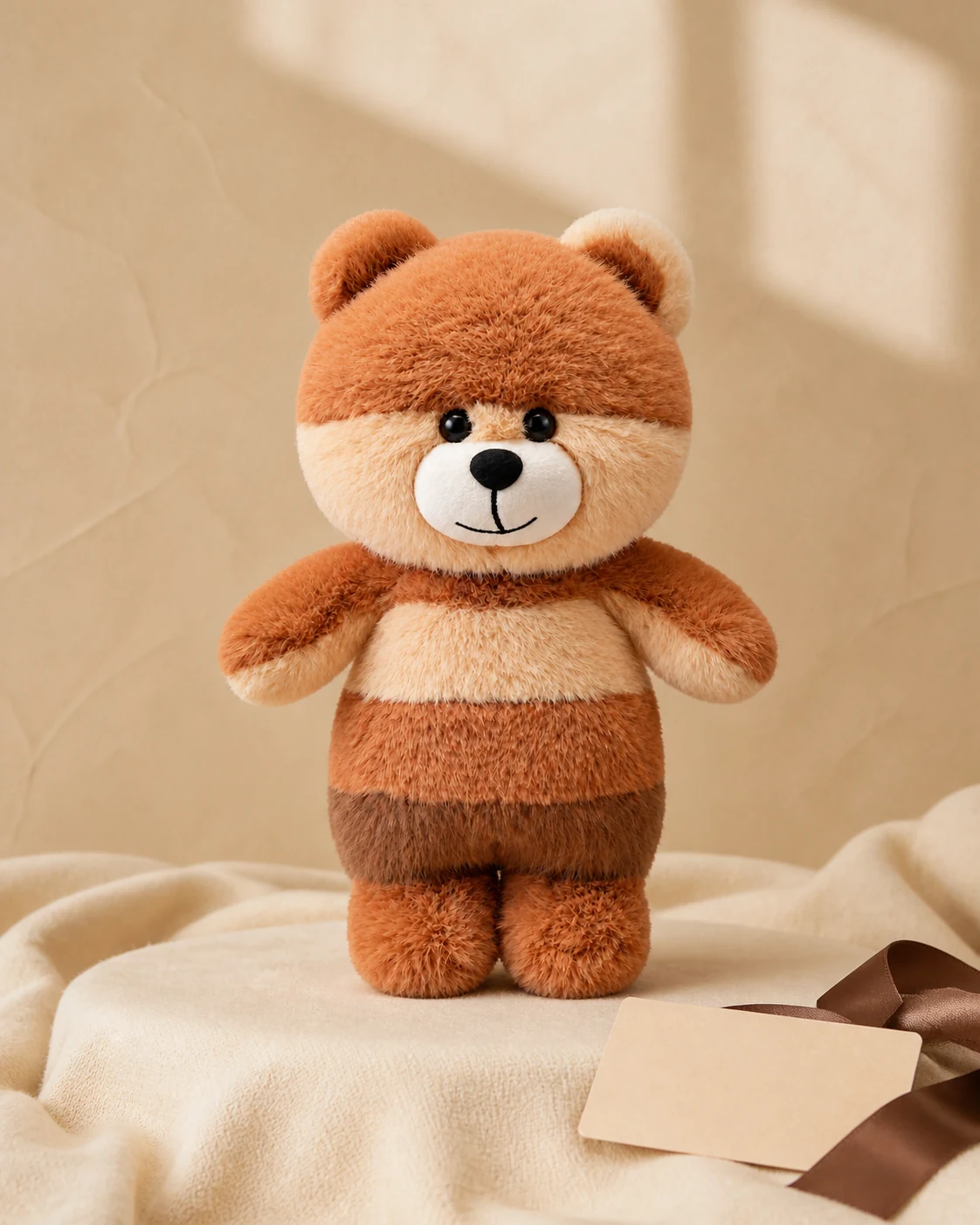 可咔棕色毛绒|TimyBear 商品图片
