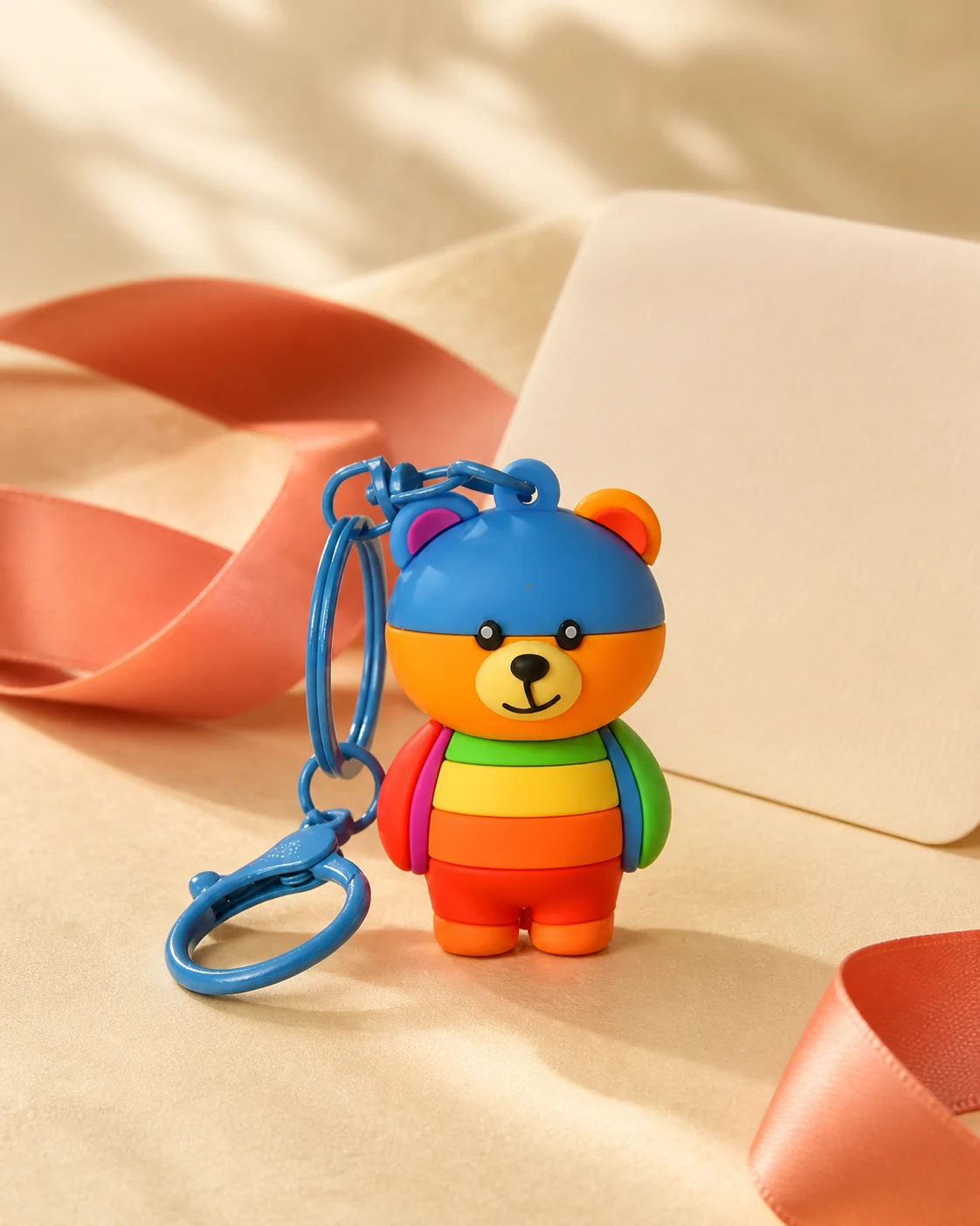 彩虹硬质挂件|TimyBear 商品图片